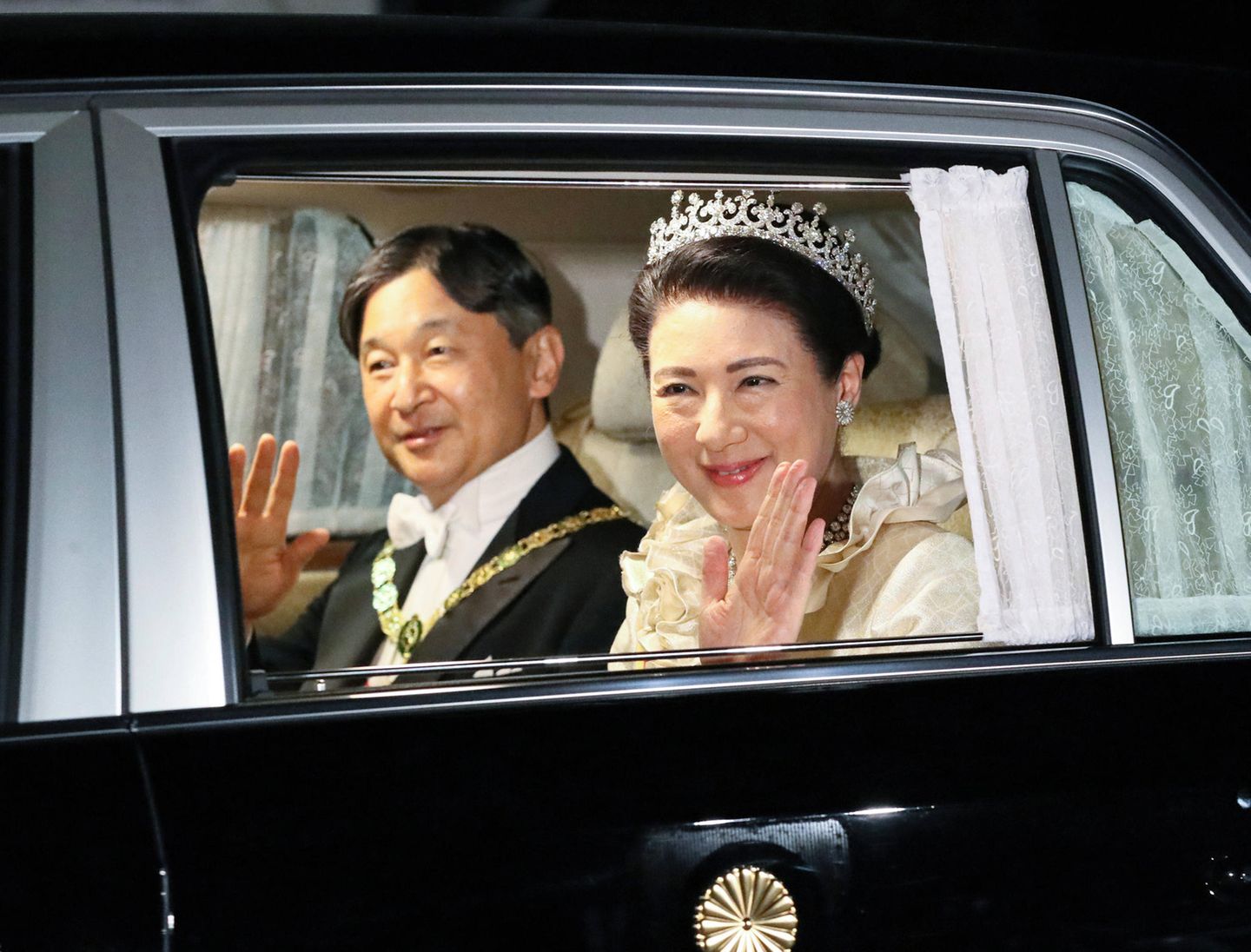 Kaiser Naruhito Royals aus aller Welt feiern seine Inthronisierung