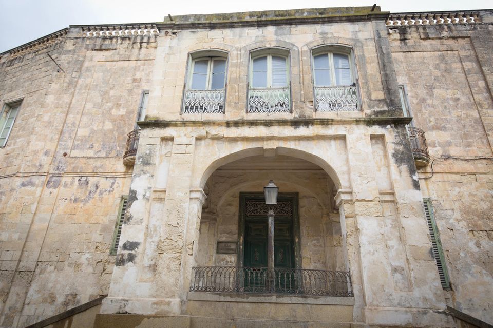 Das einstige Zuhause der Queen und Prinz Philip, die Villa Guardamangia, im November 2015.