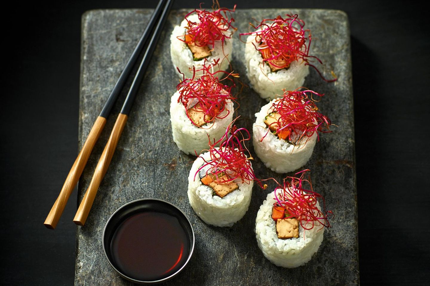 Gourmet: Teriyaki-Tofu- Ura-Maki
