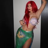 Kylie Jenner hat sich in diesem Jahr in eine sexy Arielle verwandelt. 