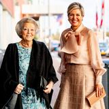 4. November 2019  Prinzessin Beatrix und Königin Máxima verleihen in Amsterdam den "Prinz Bernhard Kulturfonds Preis". 