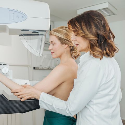Mammografie Brustkrebsvorsorge