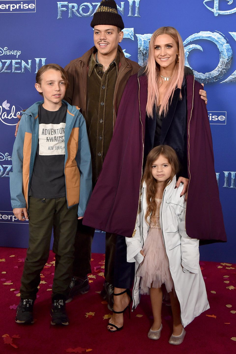 2019 besuchen Evan Ross und Ashlee Simpson mit den Kindern die "Frozen 2"-Premiere in Hollywood und wir staunen nicht schlecht, wie groß Bronx und Jagger nun schon sind und wie sie sich verändert haben. 