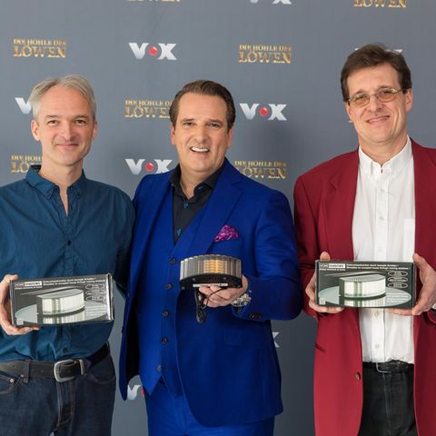 Gerd Wolfinger, Ralf Dümmel und Roland Huber bei "Die Höhle der Löwen"