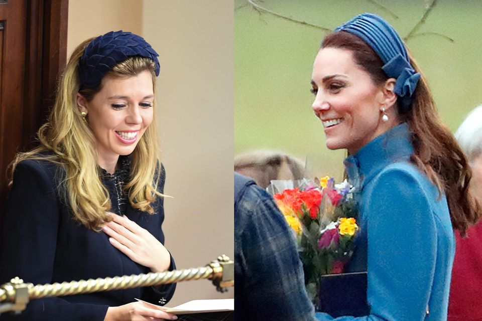 Carrie Symonds und Herzogin Catherine lieben den Haarreifen-Trend. 