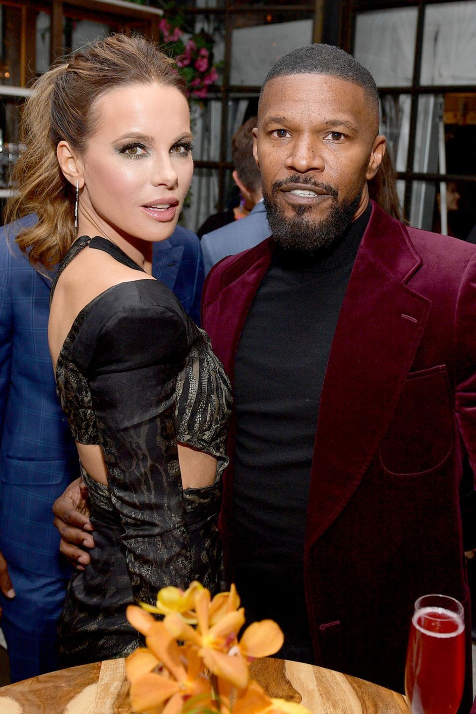 Kate Beckinsale und Jamie Foxx am 14. November 2019 in Los Angeles.