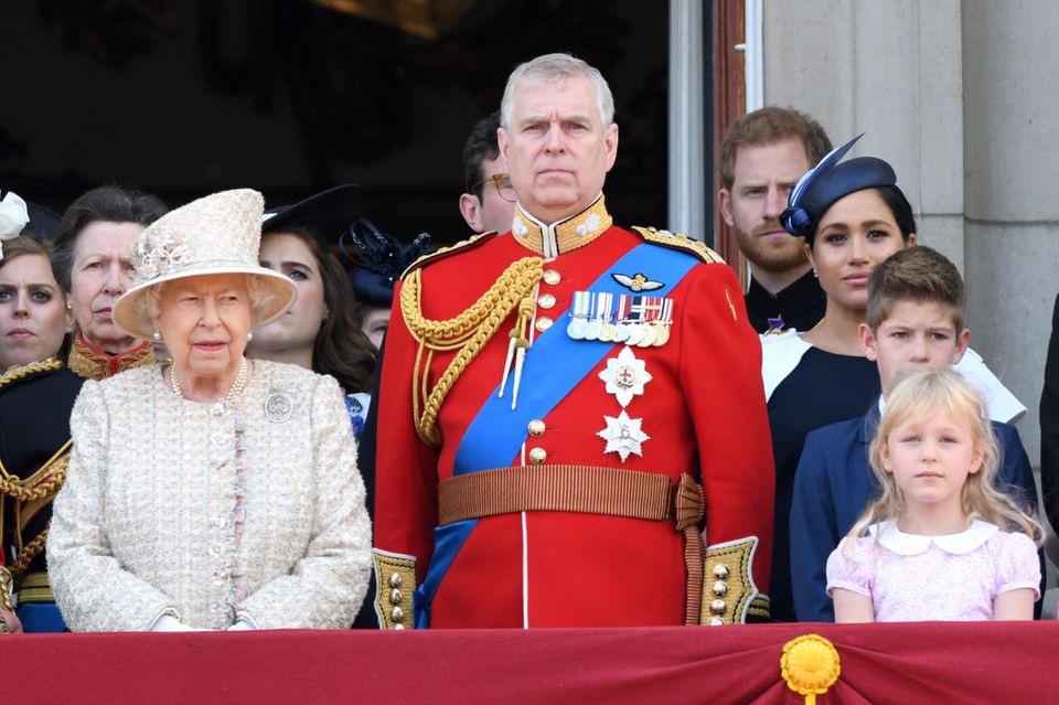 Prinz Andrew, Prinz Harry, Herzogin Meghan