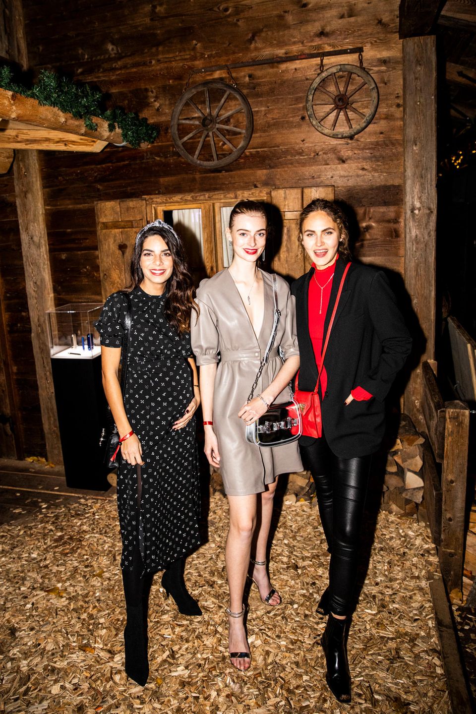Lilli Hollunder, Britta Heitmann und Elena Carrière