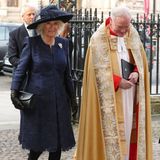 Auch Prinz Charles' Ehefrau Herzogin Camilla nimmt an der Trauerfeier teil.