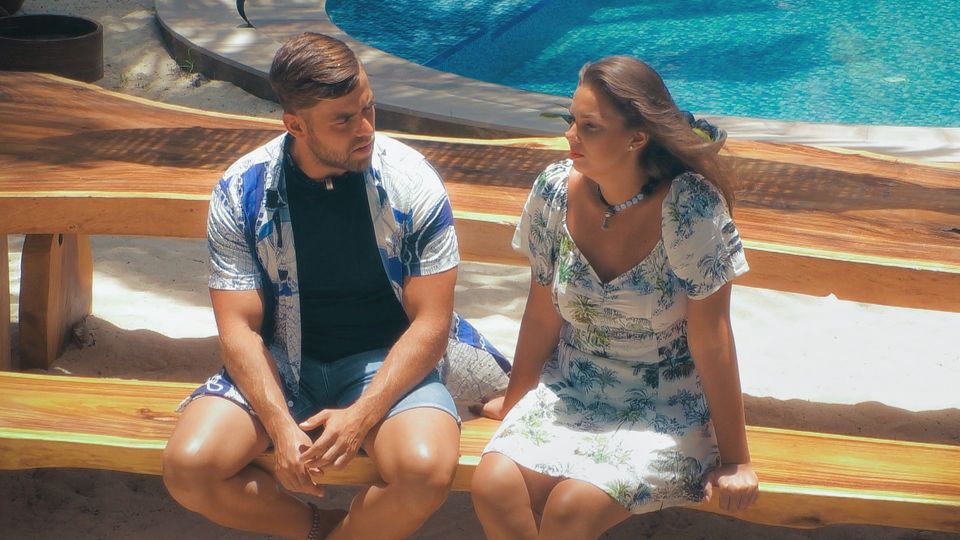 "Bachelor in Paradise"-Finale: Andreas Ongemach und Ernestine Palmert Andreas Ongemach und Ernestine Palmert
