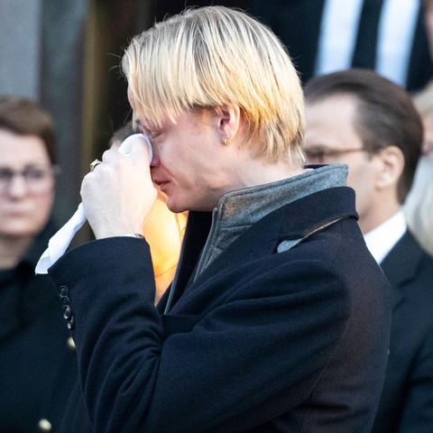 Bittere Tränen weint Prinzessin Mette-Marits Sohn Marius.