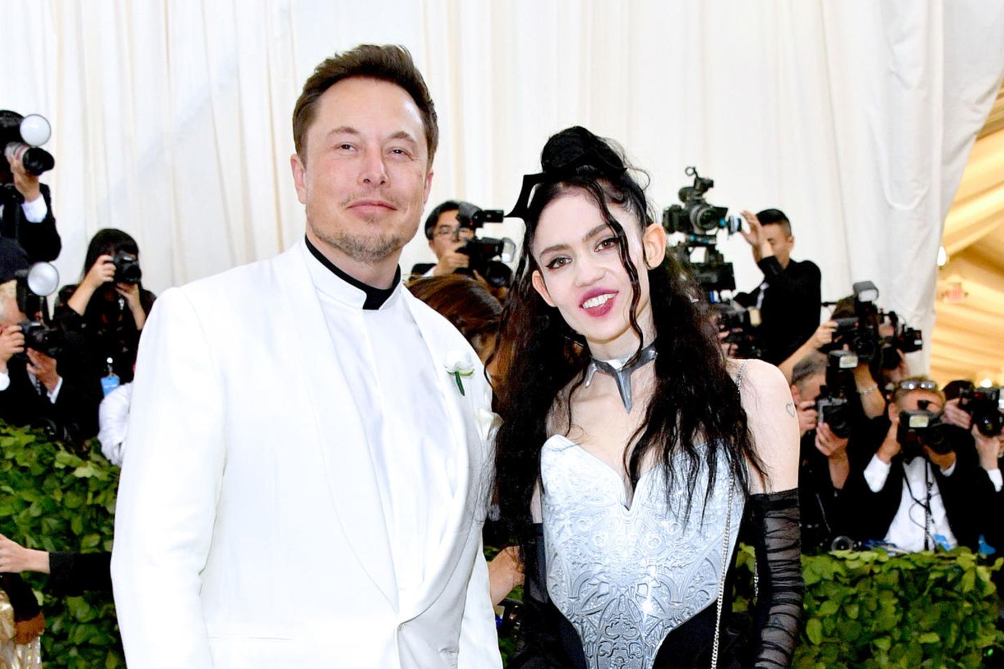 Elon Musk und Musikerin Grimes