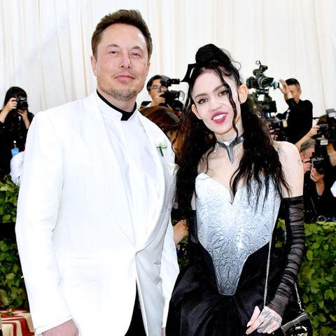 Elon Musk und Musikerin Grimes