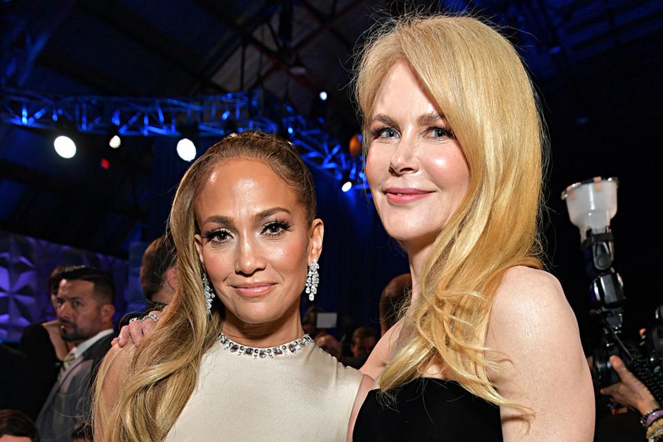 Zwei Hollywood-Größen posieren gemeinsam: Jennifer Lopez und Nicole Kidman