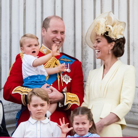 Prinz William und Herzogin Kate mit Nachwuchs