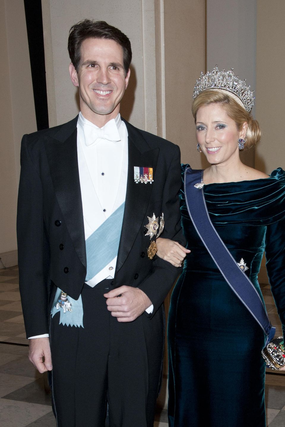 Prinz Pavlos von Griechenland und Dänemark und Marie-Chantal von Griechenland