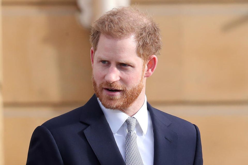 Prinz Harry am 16. Januar 2020 im Buckingham Palast.