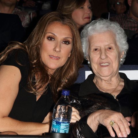 Celine Dion mit ihrer Mutter Therese Dion
