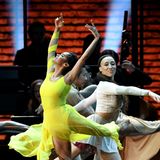 Ballett-Star Misty Copeland verzaubert das Publikum im Staples Center mit ihrem tänzerischen Können.