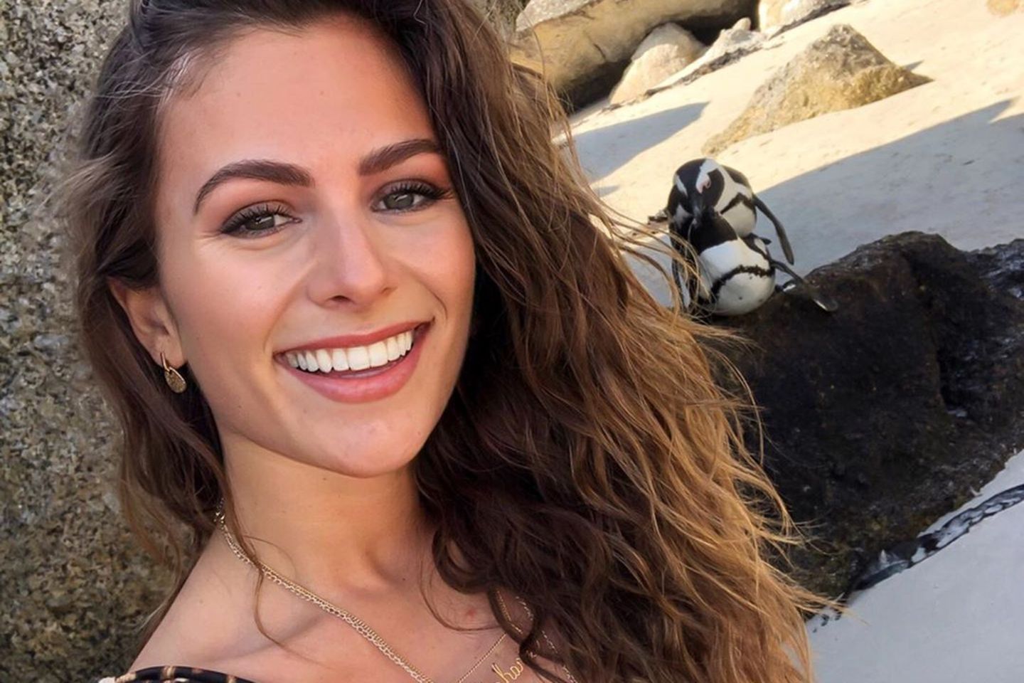 Steph Elswood am Boulders Beach