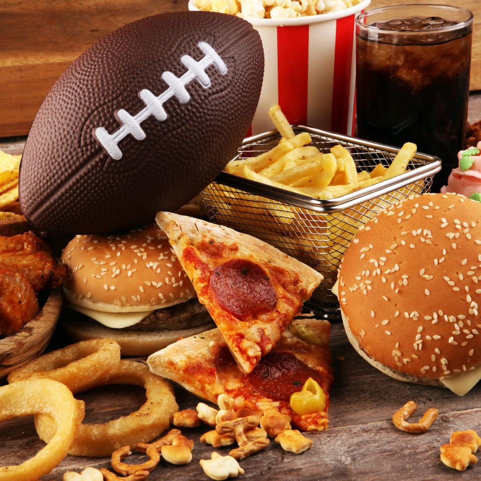 Super Bowl, American Football, Fastfood