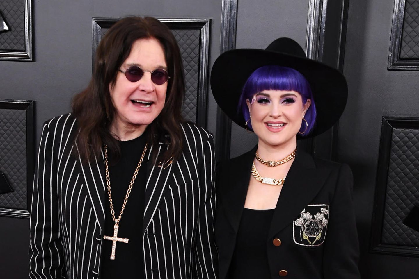 Ozzy Osbourne mit seiner Tochter Kelly Osbourne