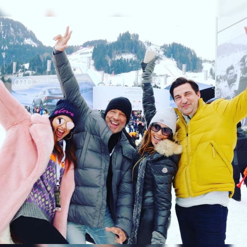 Heiner + Viktoria Lauterbach in Kitzbühel Heiner + Viktoria Lauterbach in Kitzbühel