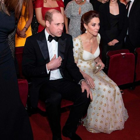 Prinz William und Herzogin Catherine bei der Verleihung der BAFTAS 2020.