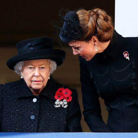 Queen Elizabeth und Herzogin Catherine