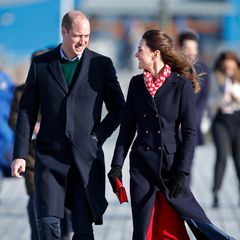 Prinz William und Herzogin Catherine in Wales