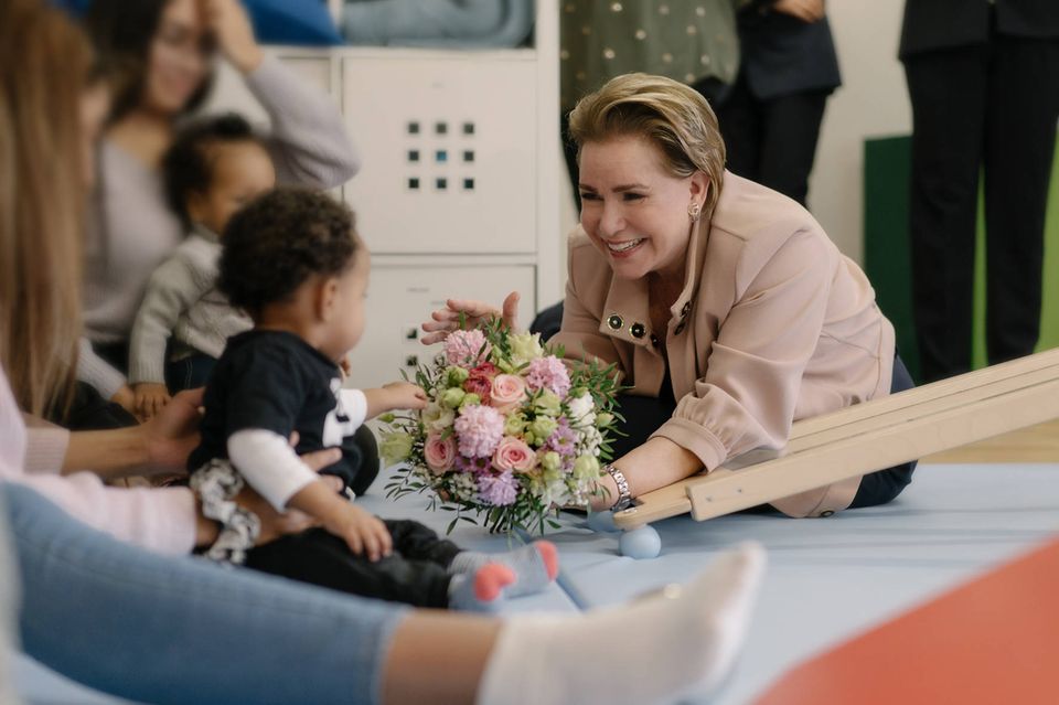 Goßherzogin Maria Teresa: Trotz aller Kritik: Großherzogin Maria Teresa geht unbeirrt ihrer Arbeit nach und nimmt am 5. Februar 2020 einen Termin im Norbert-Ensch-Zentrum in Luxemburg wahr. Trotz aller Kritik: Großherzogin Maria Teresa geht unbeirrt ihrer Arbeit nach und nimmt am 5. Februar 2020 einen Termin im Norbert-Ensch-Zentrum in Luxemburg wahr.
