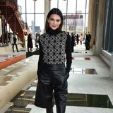 Die 24-jährige Kendall Jenner ist derzeit eines der gefragtesten Models. Kein Wunder also, dass sie auch auf der New York Fashion Week viel unterwegs ist, wie hier während eines Events des Labels Longchamp. 