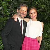 Judd Apatow und Leslie Mann genieße einen Tag vor den Oscars ebenfalls noch das Pre-Oscar-Dinner.