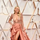 Sexy Pfirsich-Glamour: Molly Sims in Zuhair Murad Couture