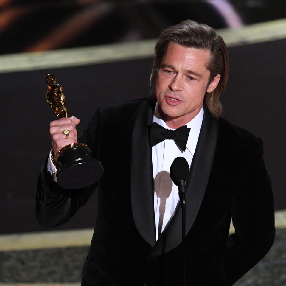 Brad Pitt gewinnt seinen ersten Oscar am 9. Februar 2020