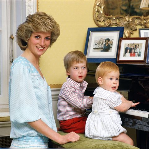 Prinzessin Diana, Prinz William, Prinz Harry
