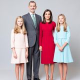 Familienfoto der spanischen Königsfamilie