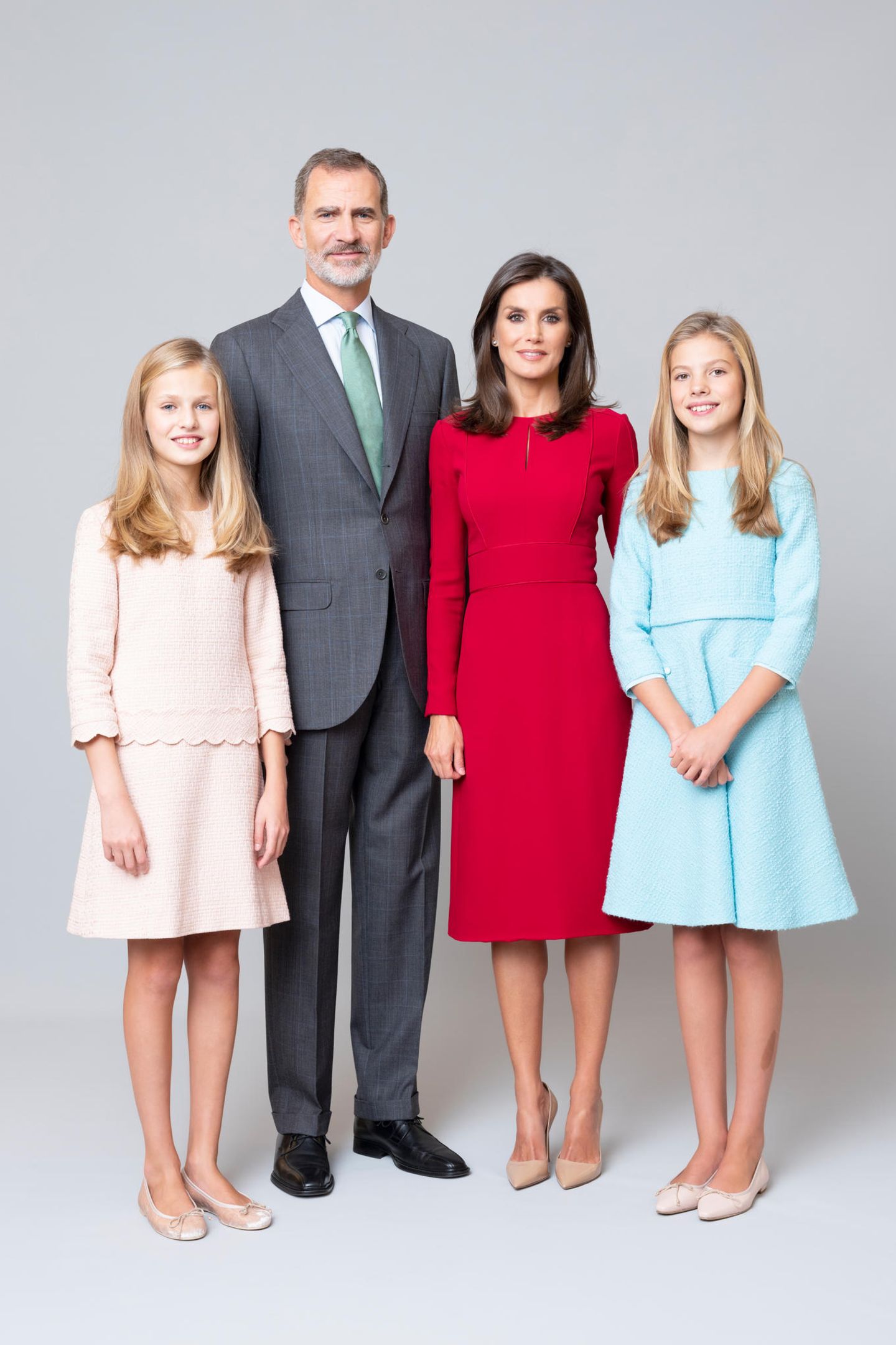 Familienfoto der spanischen Königsfamilie