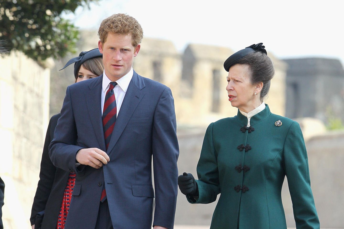 Prinz Harry und seine Tante, Prinzessin Anne.
