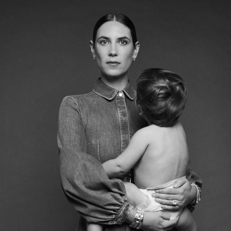 Tatiana Casiraghi mit Sohn Maximilian