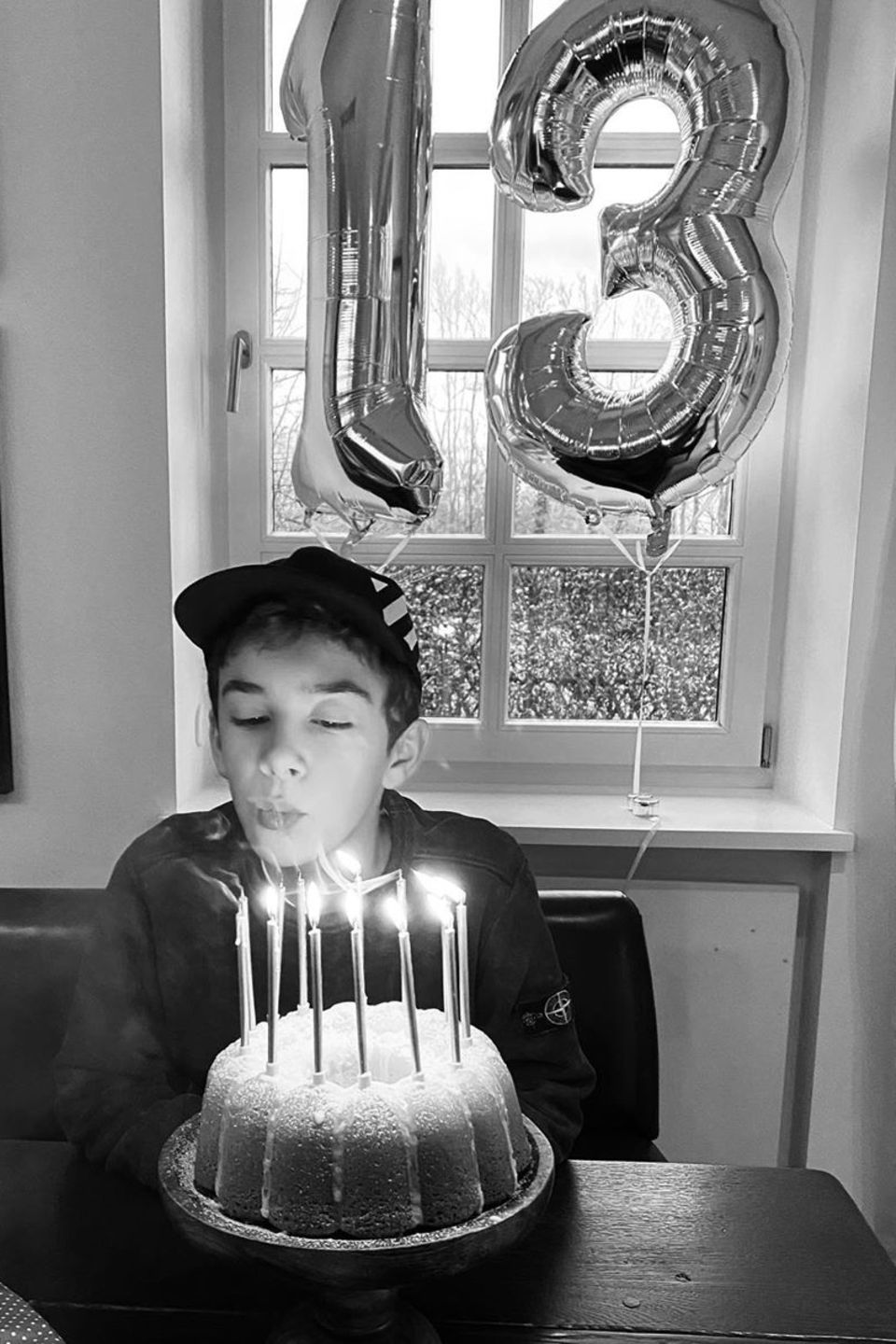 Heiner Lauterbachs Sohn feiert 13. Geburtstag Heiner Lauterbachs Sohn feiert 13. Geburtstag