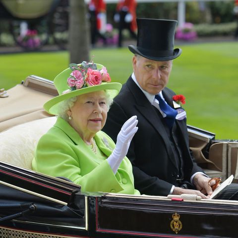 Queen Elizabeth und ihr Neffe David Armstrong-Jones