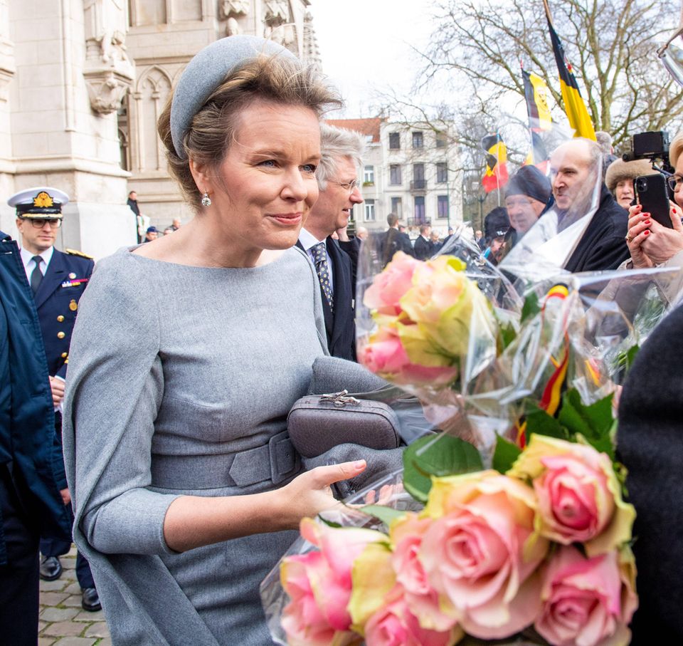 Königin Mathilde + König Philippe Königin Mathilde + König Philippe