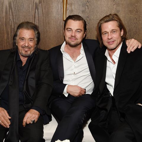 Al Pacino, Leonardo DiCaprio und Brad Pitt