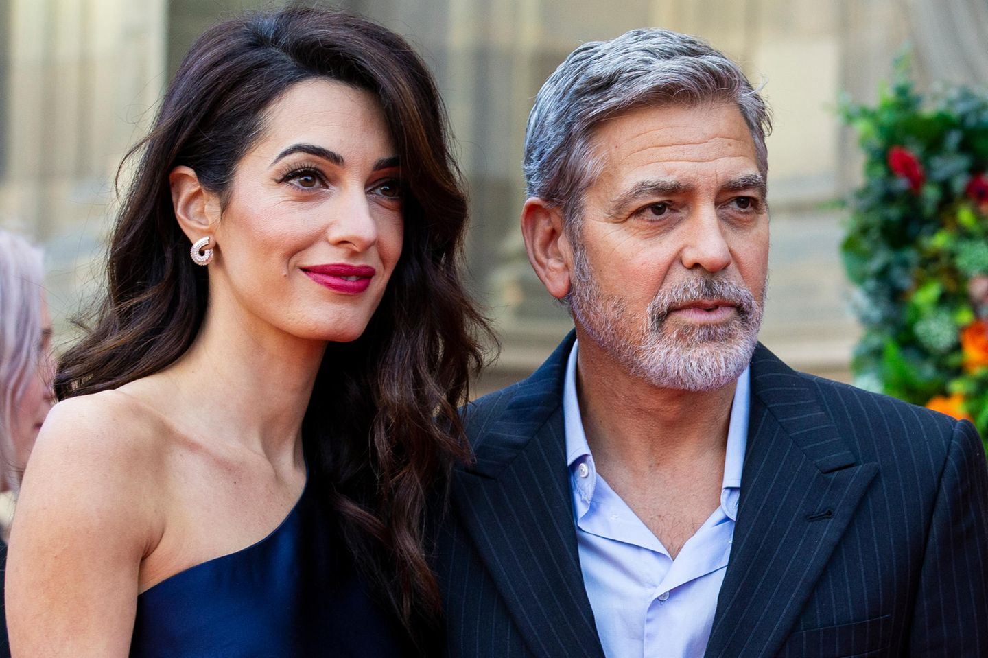 Amal Clooney George Clooney Uberflutungs Desaster Auf Ihrem Anwesen Gala De