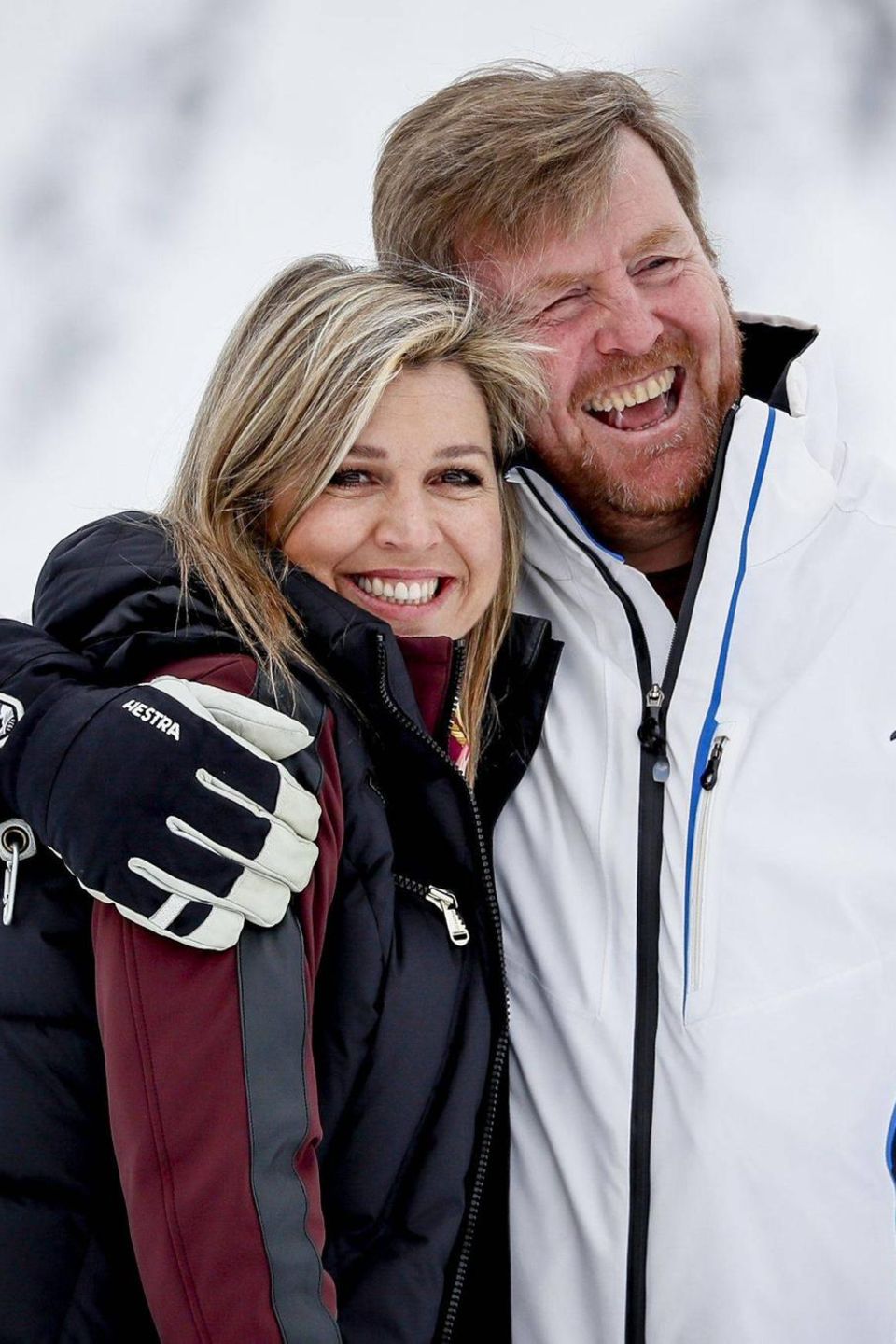 Máxima + Willem-Alexander im Winterurlaub Máxima + Willem-Alexander im Winterurlaub