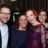 Sandro Schramm von Marco Polo feierte mit Publisherin Iliane Weiss, Veronika Rost von Estée Lauder und TV-Gesicht und GALA Editor at large Bella Lesnik.
