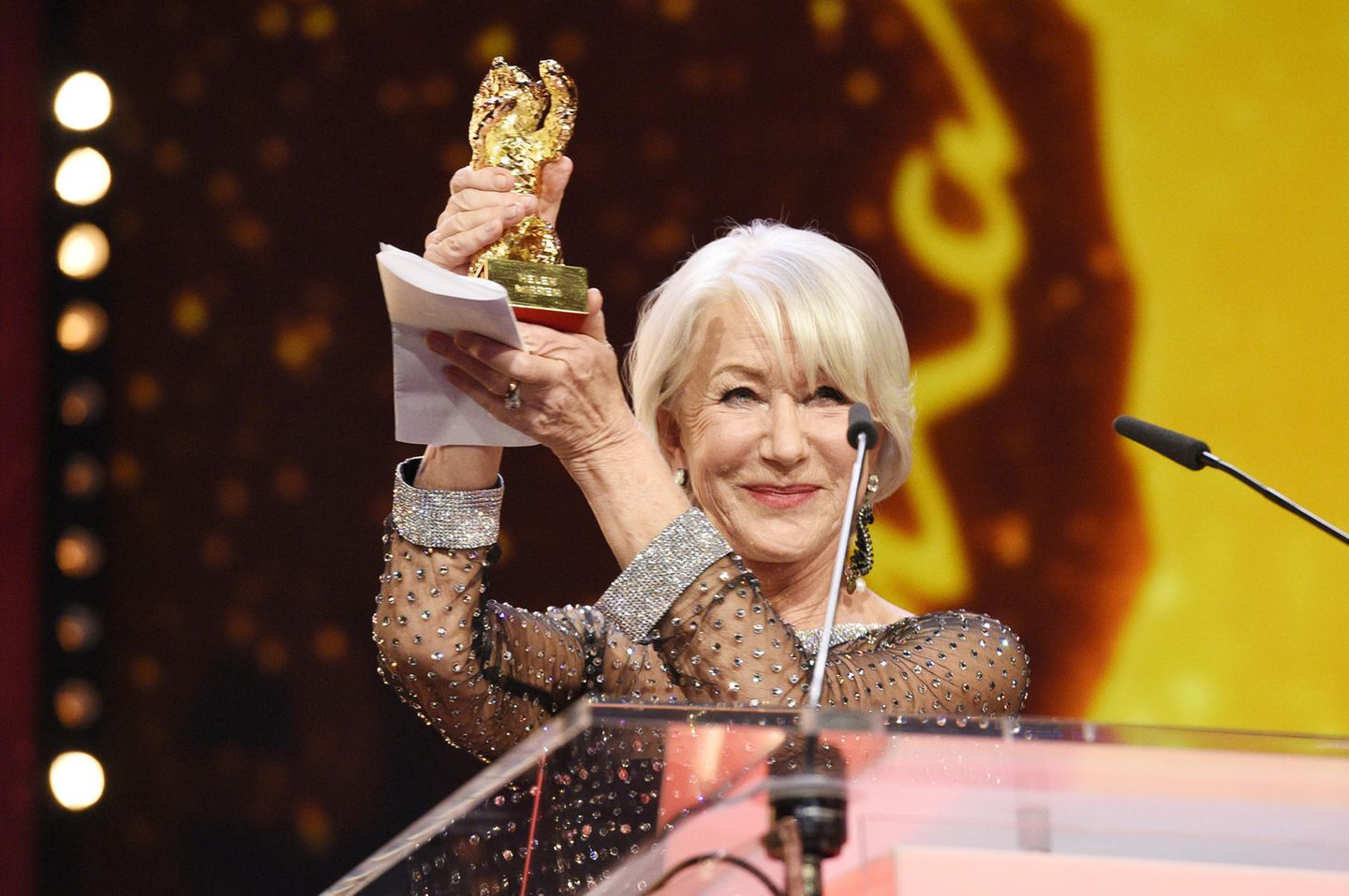 Helen Mirren wird mit dem Goldenen Ehrenbär ausgezeichnet