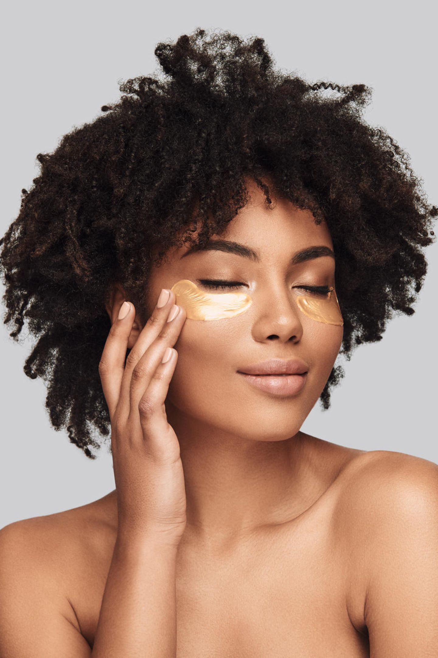 Goldene Snail Augenpads Mit Kollagen & Glycerin – 60 Stück, Gegen Augenringe, Falten & Tränensäcke, Anti-Aging