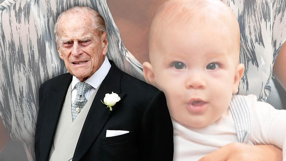 Prinz Philip + Baby Archie